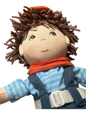 Haba Graham Plush Boy Doll Removeable Clothes